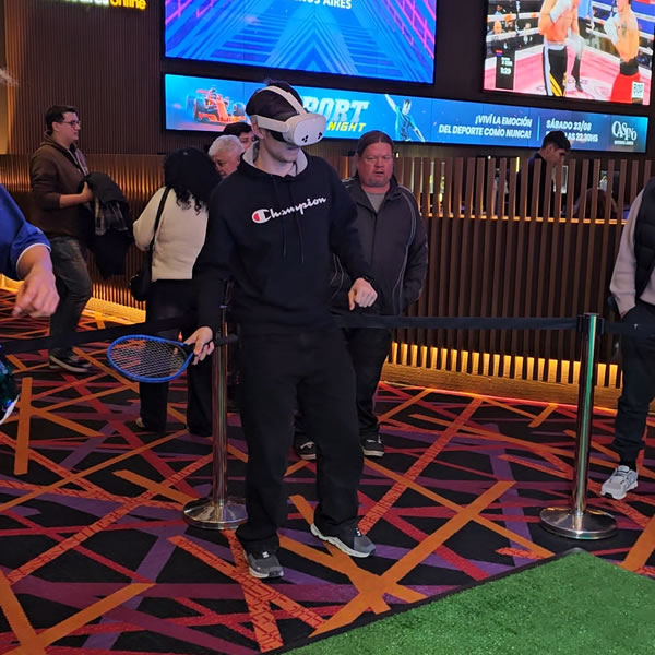 Virtual Tennis – Experiencia VR | Casino Buenos Aires