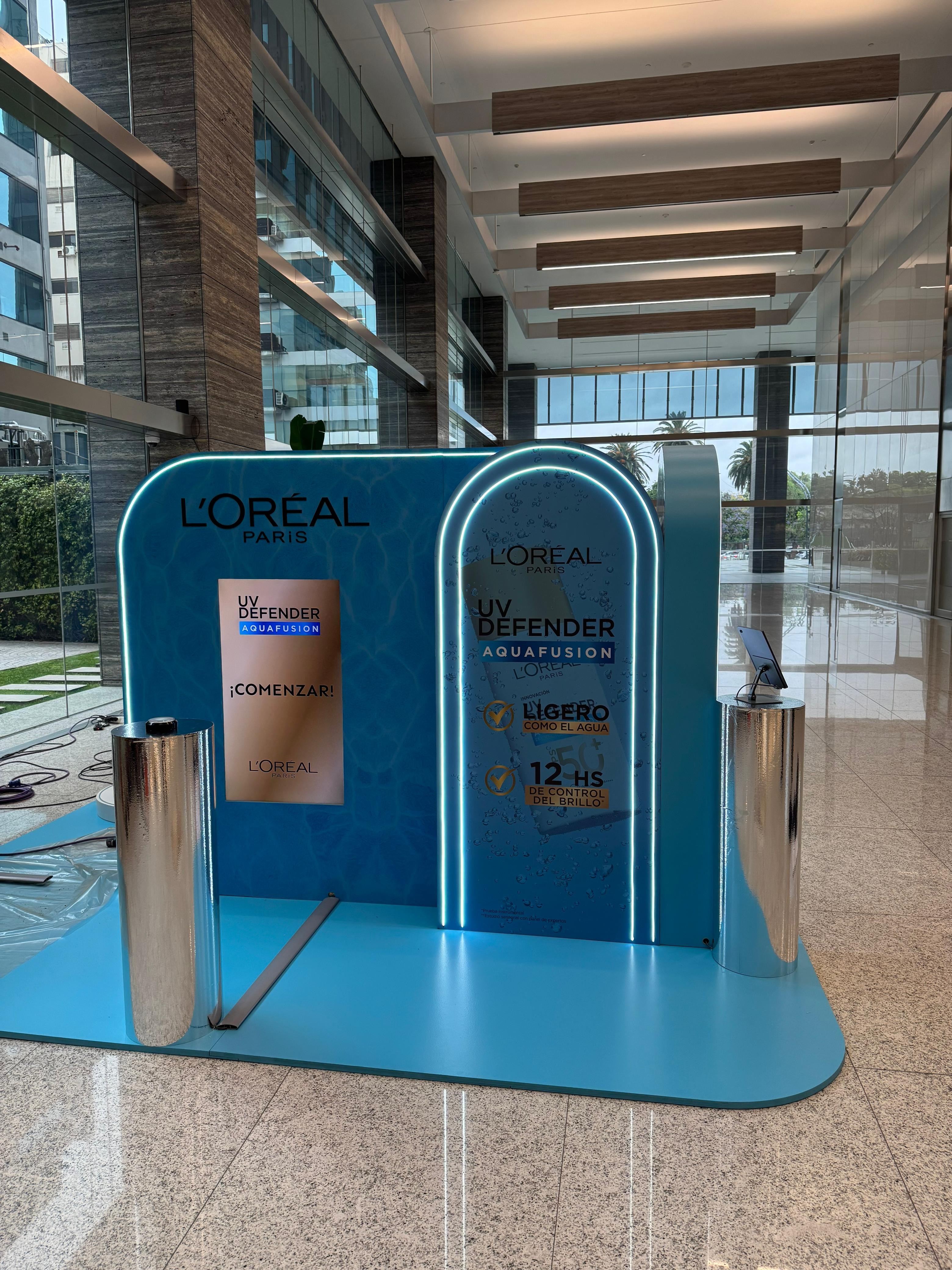 L'Oréal Paris Aquafusion — El desafío de los 3 segundos