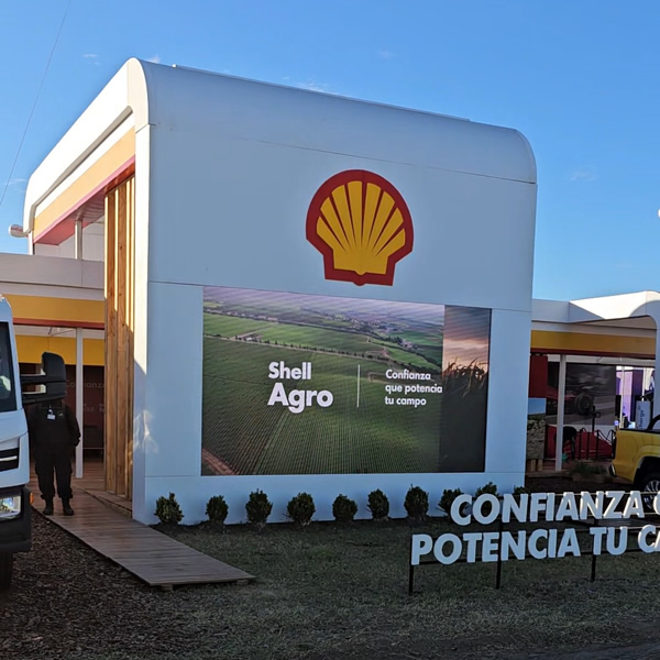 Shell — AR en Expoagro stand interactivo