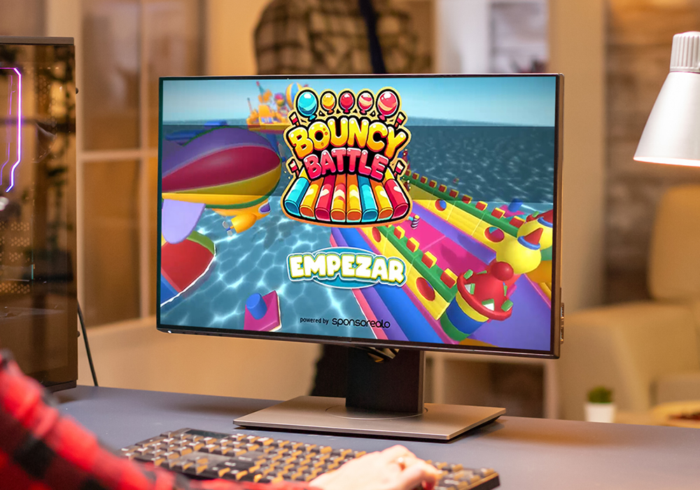 Bouncy Battle: ¡El Desafío de Obstáculos en tu Activación de Marca!