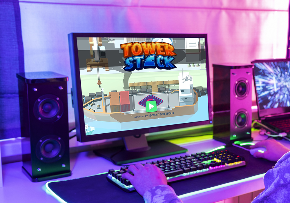 Tower Stack - Juego Interactivo de Apilar Cajas